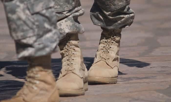 Combat boots deals and cargo pants