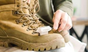 How to clean combat boots