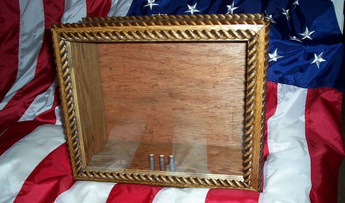 how to make a military shadow box