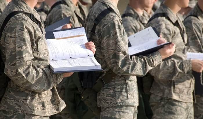how to prepare for military basic training