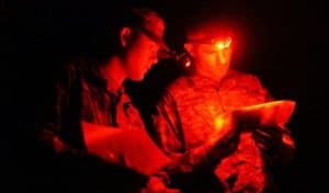 what is a red tactical headlamp