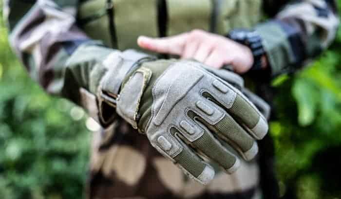 Delta Force Touch Screen Hard Knuckle Military Tactical Combat Glove ...