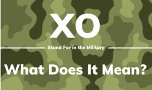 what does xo mean in military