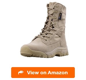 CQR Men's Military Tactical Boots, Lightweight 6 Inches Combat Boots,  Durable EDC Outdoor Work Boots