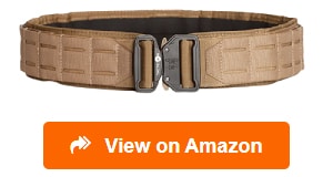 DETECH Tactical Padded Patrol Molle Battle Belt Adjustable Hunting Waist Patrol  Belts 1000D High Density Nylon – BigaMart