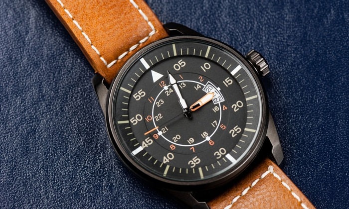 how to change a watch from military time to standard time