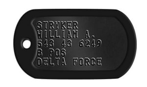 what do the numbers on navy dog tags mean