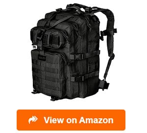 Black Tactical Backpack Used only A Few Times 12 X 9 X 9 