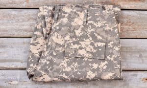 how to fold pants military style