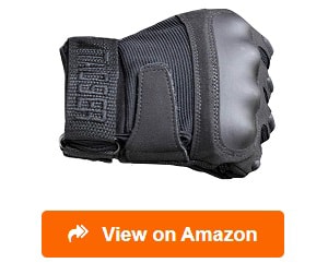 Ein Pair Personal Tactical Gloves Security Self Defense Protection Cut-resistant 