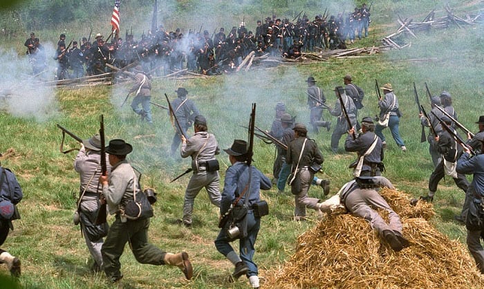 what military action started the american civil war