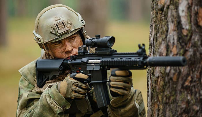 what scope does the military use