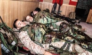 military method to fall asleep