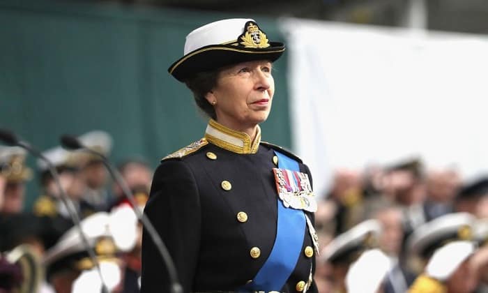 why does Princess Anne wear a military uniform