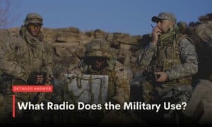 what radio does the military use