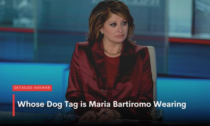 Whose Dog Tag is Maria Bartiromo Wearing? (Answered)