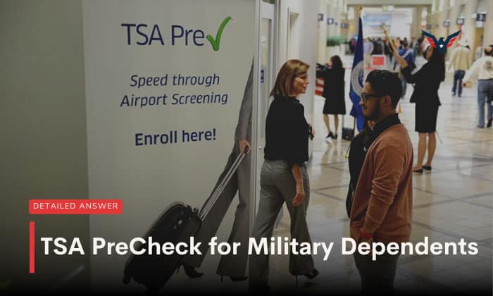 tsa precheck for military dependents