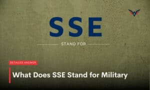 what does sse stand for military