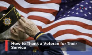 how to thank a veteran for their service