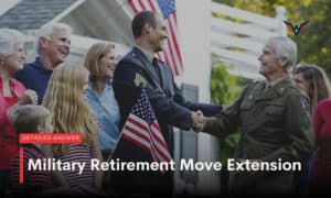 military retirement move extension
