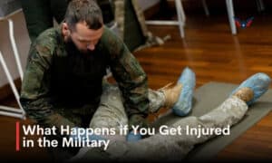 what happens if you get injured in the military
