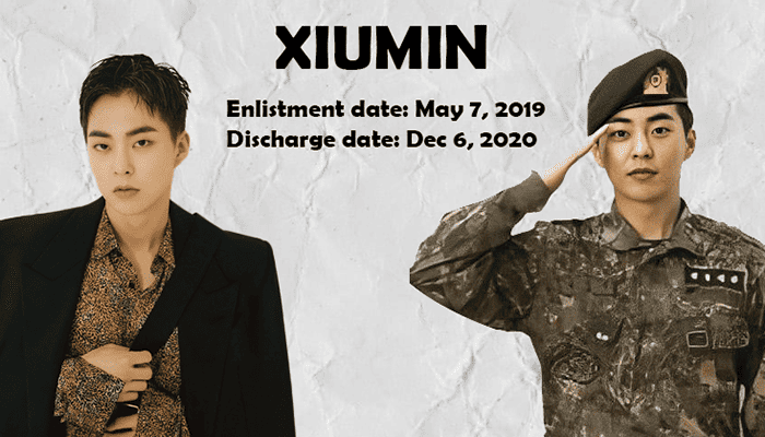 xiumin-military-service-information