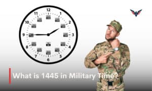 what is 1445 in military time